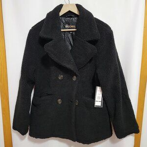 Big Chill Lined Black Coat, Size L. New with tags